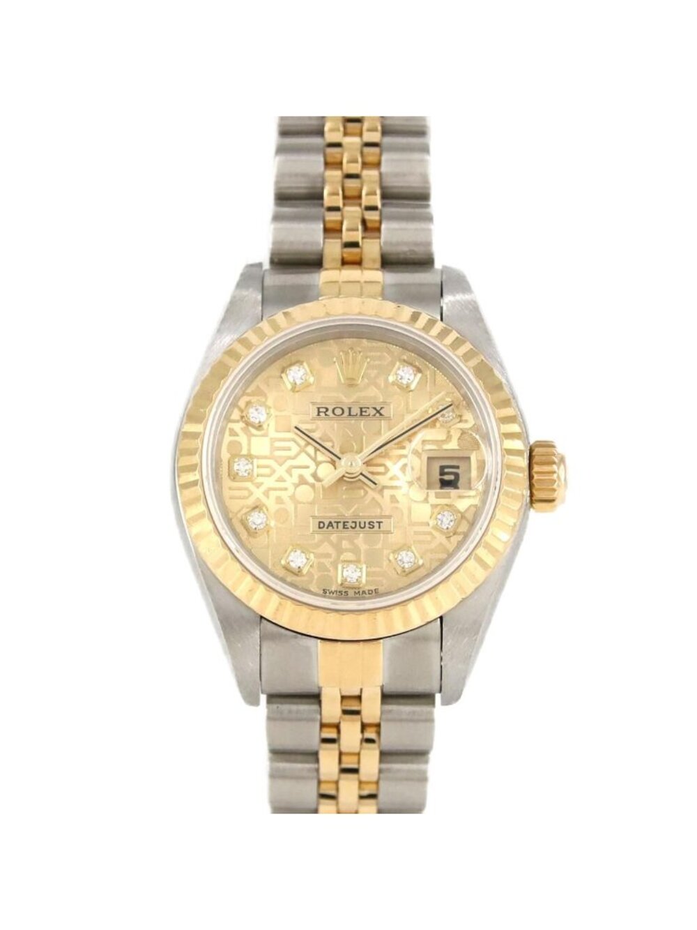 Rolex Datejust Automatic Watch Gold